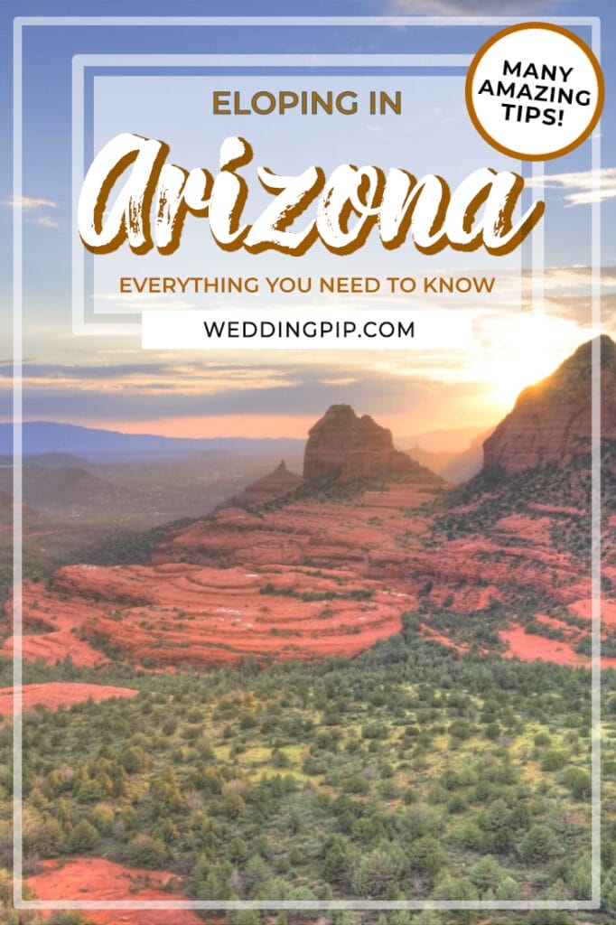 Arizona Elopement Pinterest Pin
