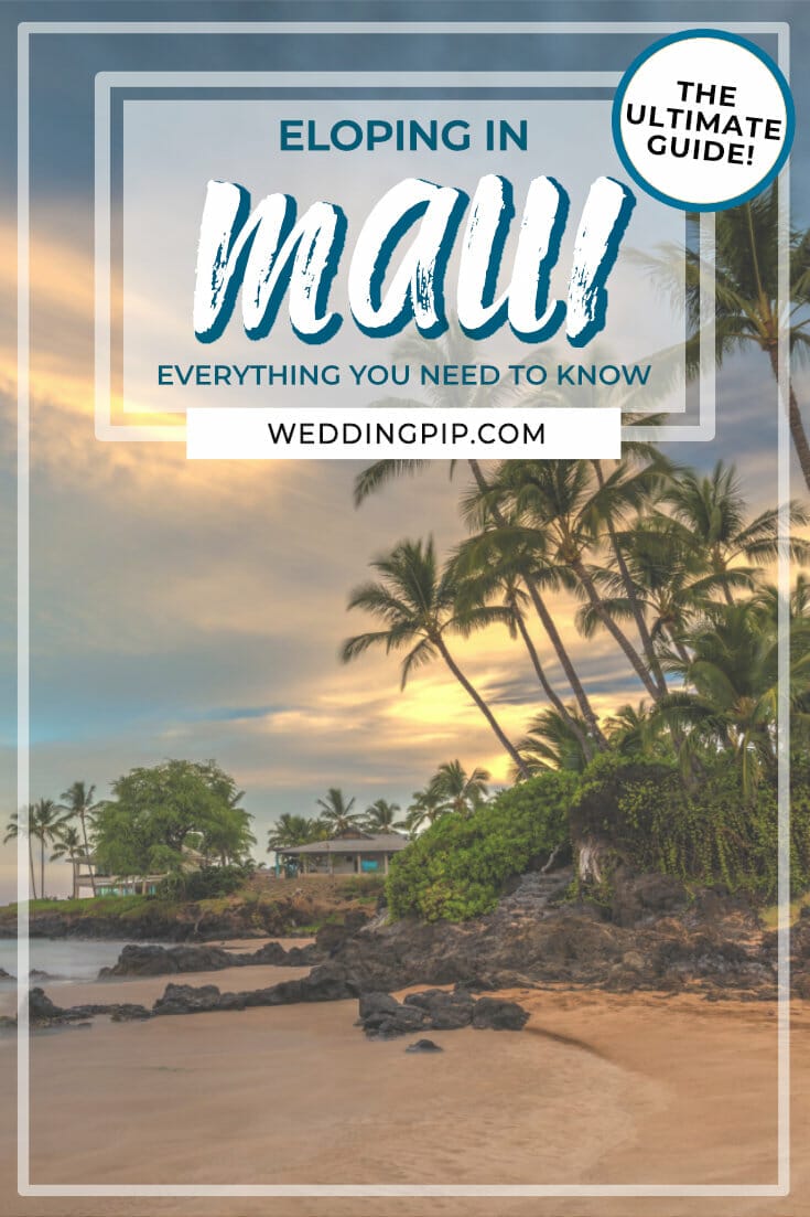 This in-depth guide covers everything you need to know for a Maui elopement! From the legalities, to the best locations, to finding vendors! via @weddingpip