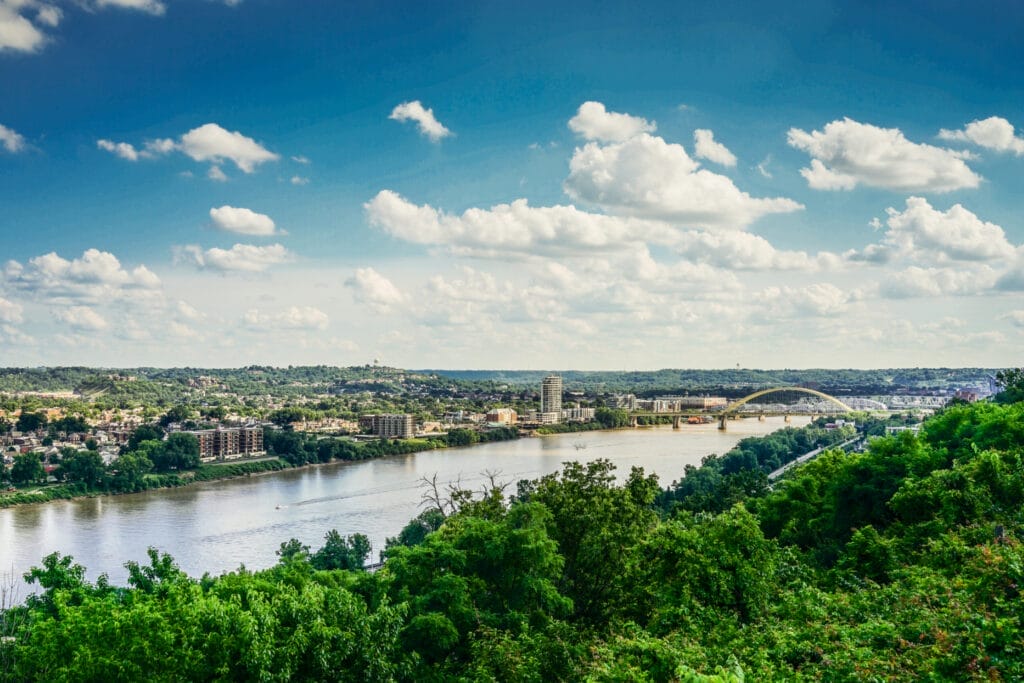 Eloping in Kentucky (2) View over a Kentucky river that would be a great elopement location