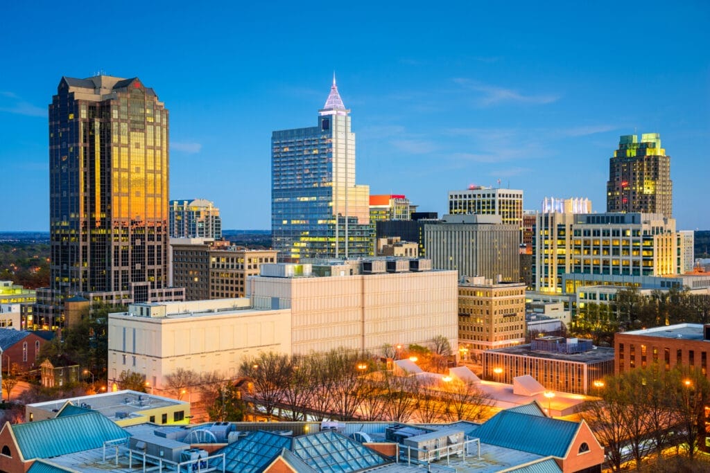 South Carolina cityscape