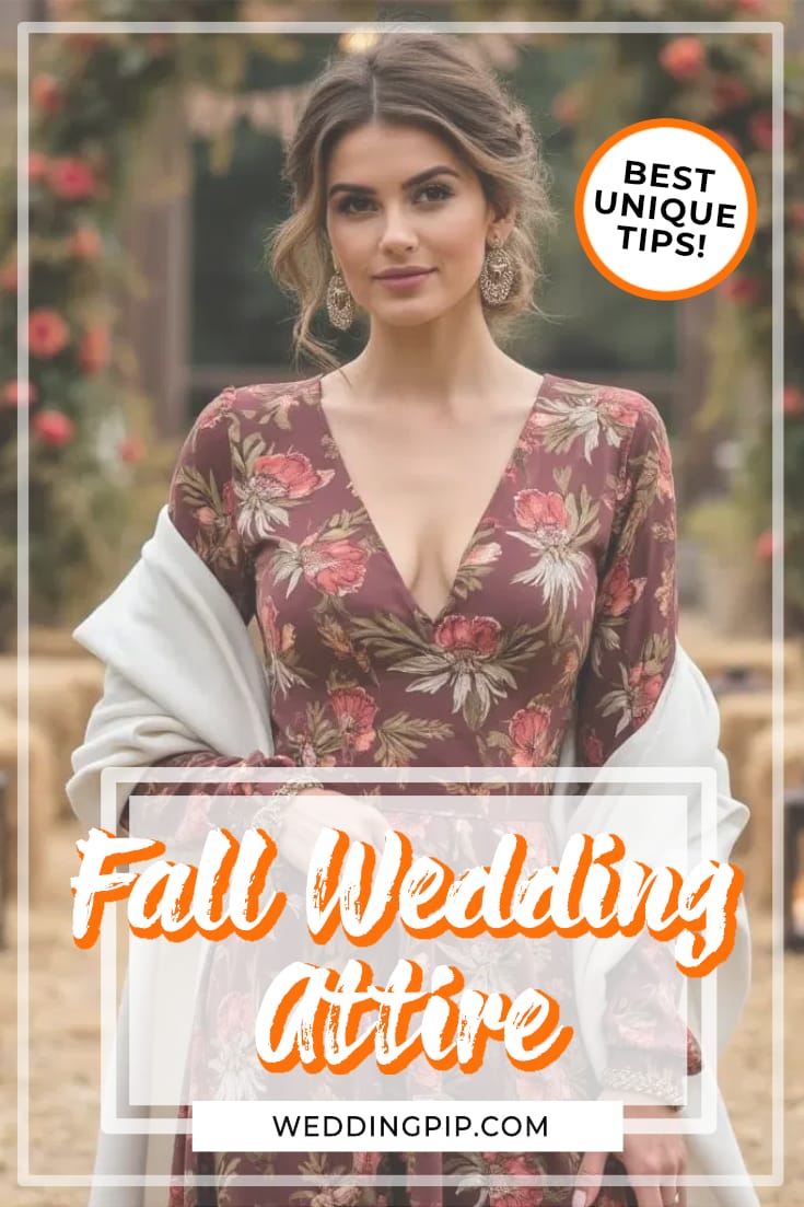 What to Wear to a Fall Wedding: Your Ultimate Guide for Stylish Autumnal Attire (2024) via @weddingpip