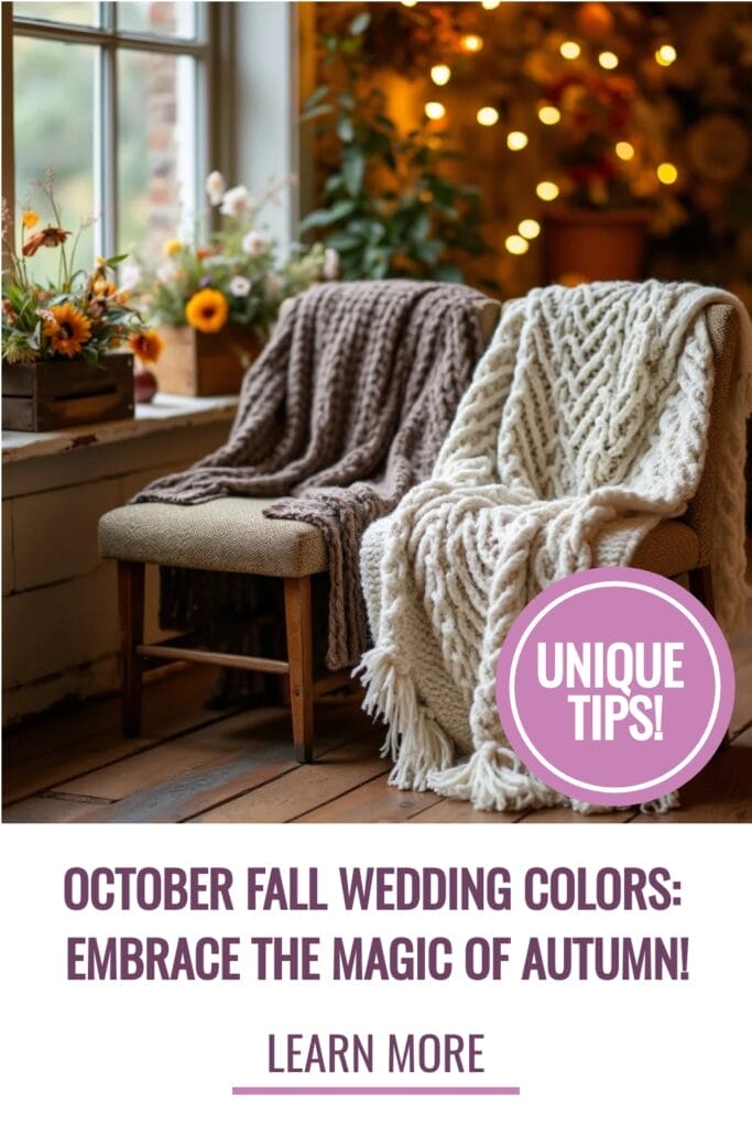 Fall Wedding Colors Pinterest Pin A (1) Fall Wedding Colors Pinterest Pin