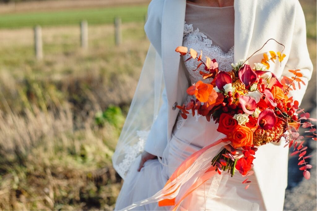 Fall bridal bouquet A fall bridal bouquet