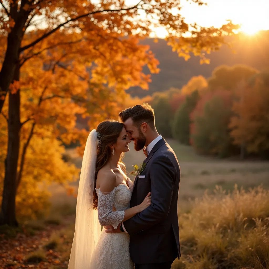 wedding colors for the fall