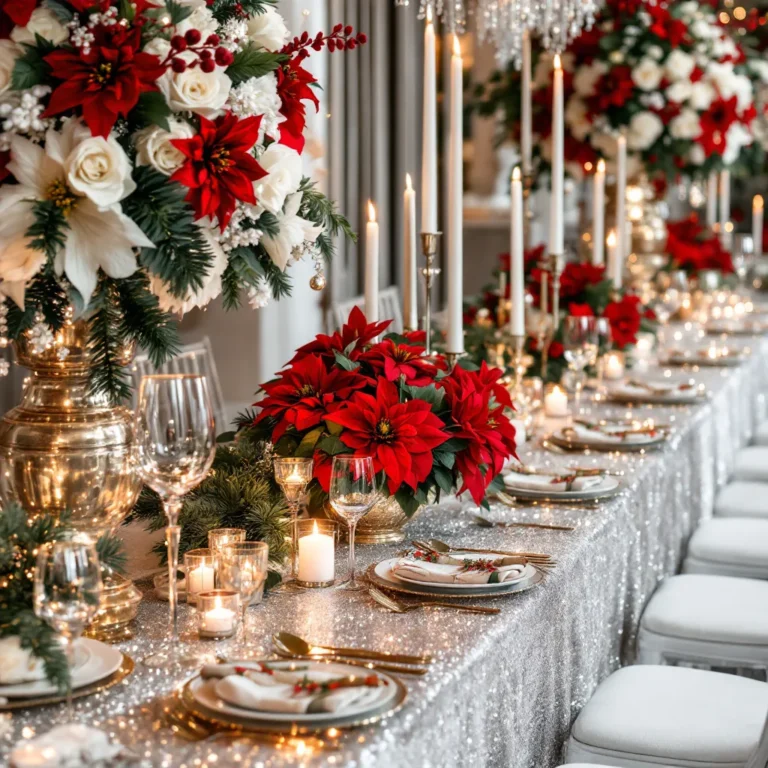 Christmas Wedding Centerpiece