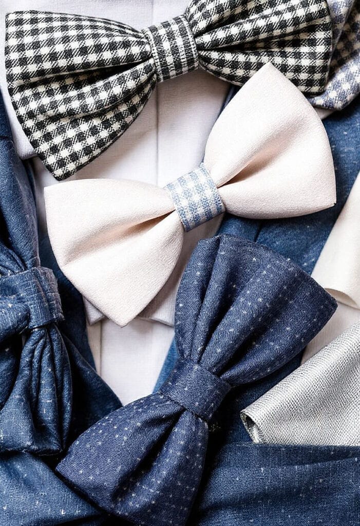 Men's Spring wedding attire bowties