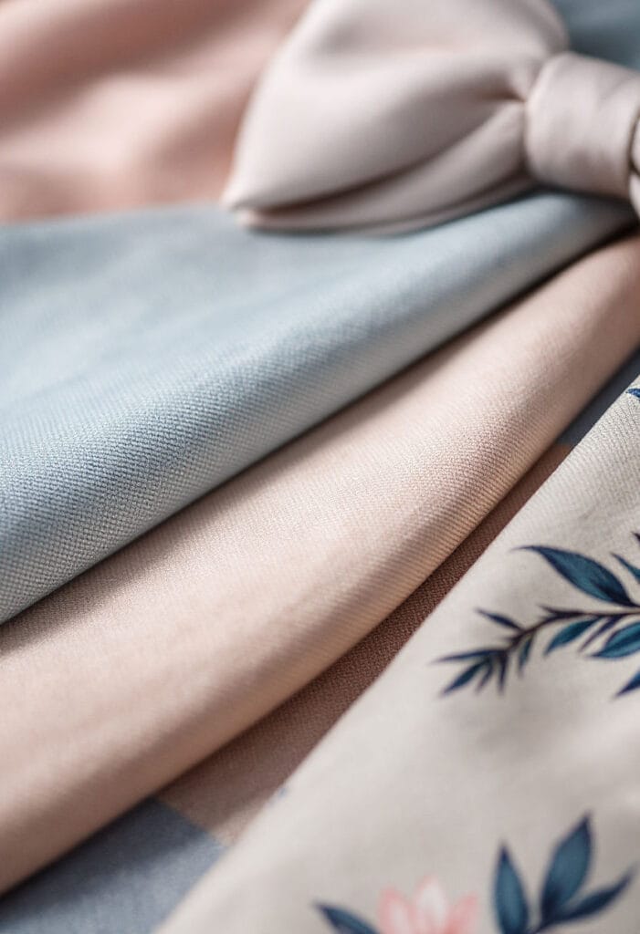 Spring wedding fabrics
