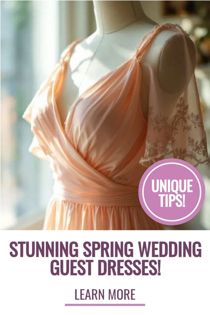 Spring Dresses for Wedding Guests Pinterest Pin (4) Spring Dresses for Wedding Guests Pinterest Pin