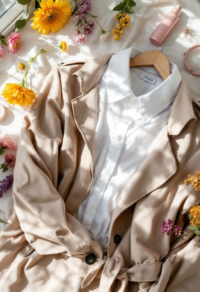 Spring wedding coat