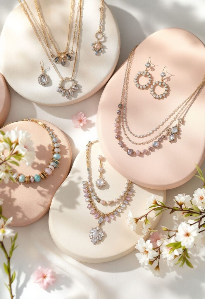 Spring wedding jewelry