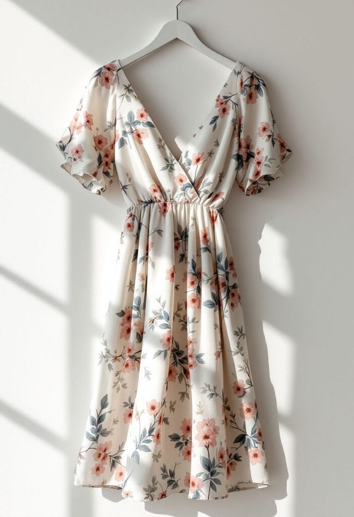 dresses for wedding guests spring (3) Spring wedding guest dress on hangar