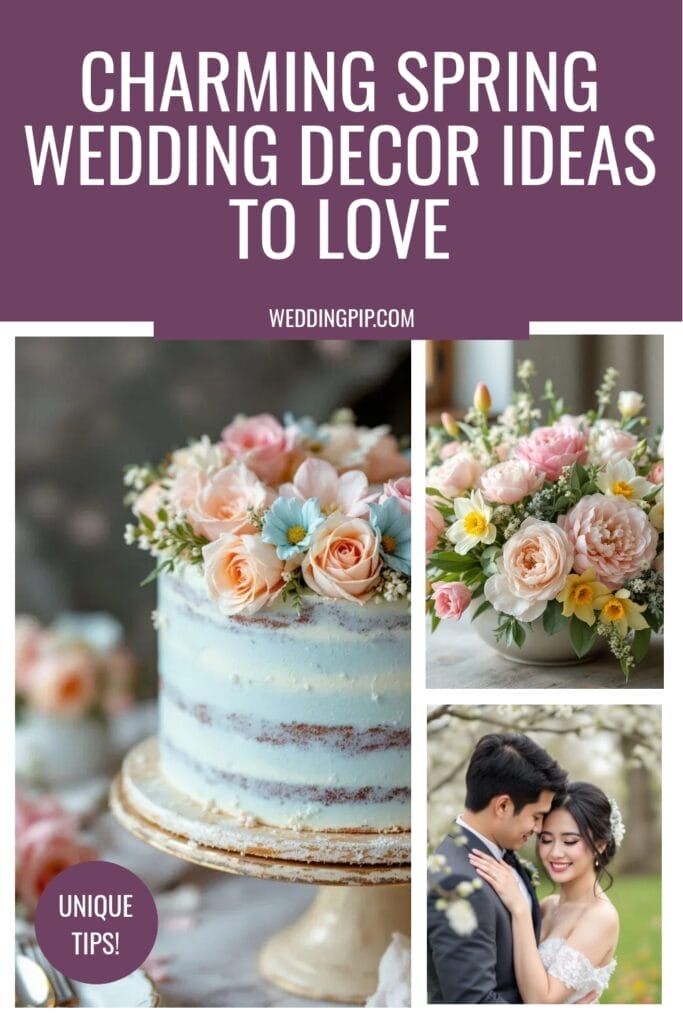 Spring wedding decor ideas Pinterest Pin (2) Spring wedding decoration ideas Pinterest Pin (2)