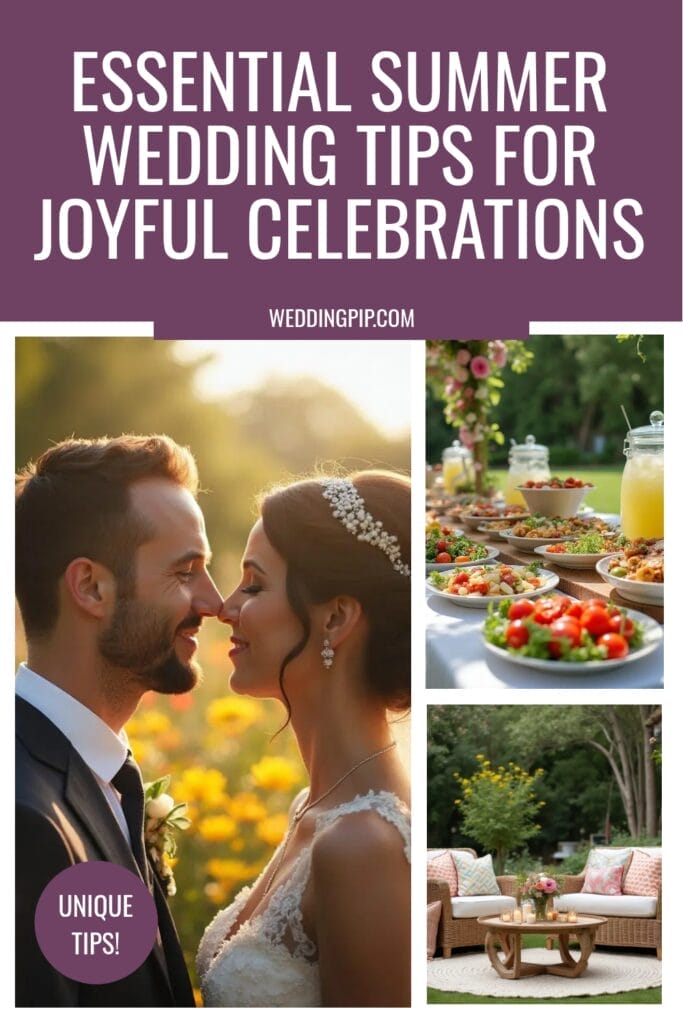 Summer Wedding Planning Pinterest Pin