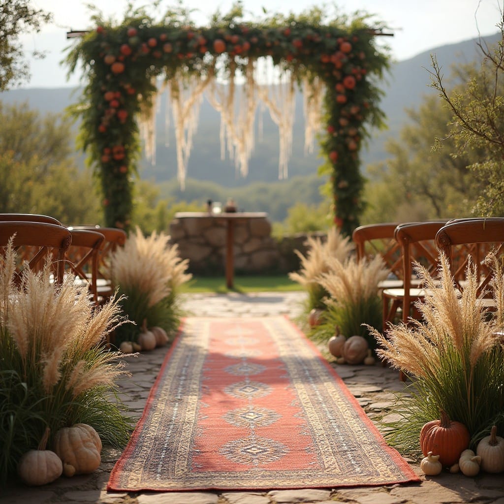 Summer wedding (1) Wedding arch in summer