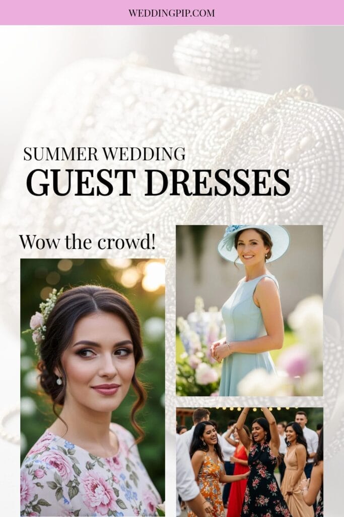 Guest dresses for summer wedding Pinterest pin Guest dresses for summer wedding Pinterest pin