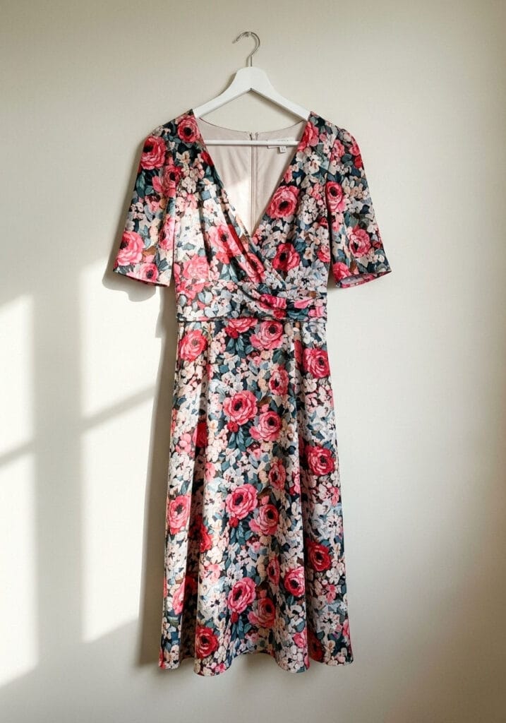 wedding guest dresses for summer wedding (2) Floral guest wedding dress